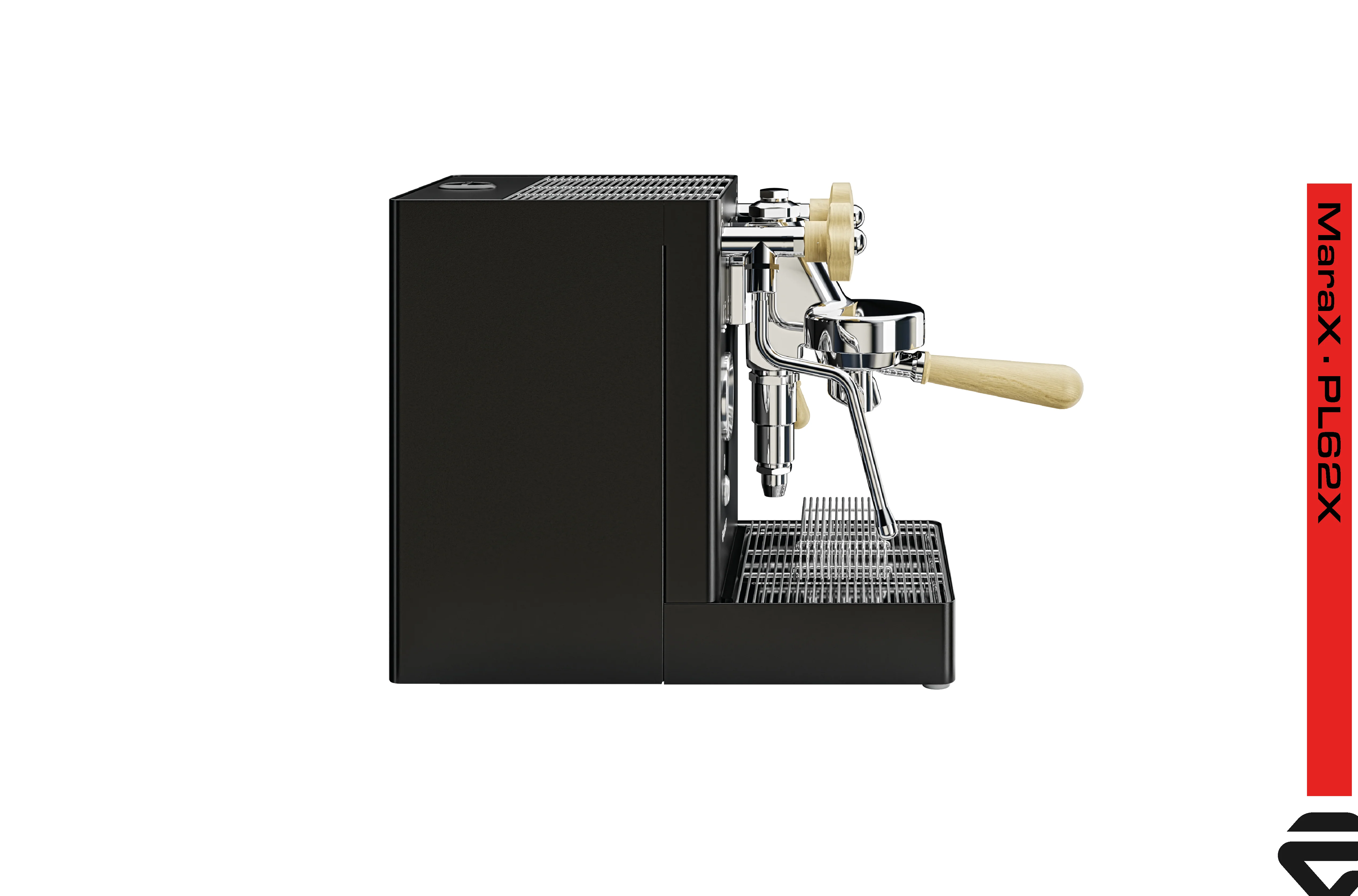 Lelit Bianca Pressure Profile Dual Boiler PID Rotary Pump Wood PL162T V3 Espresso Machine (Steel/Black/White) - Image 7